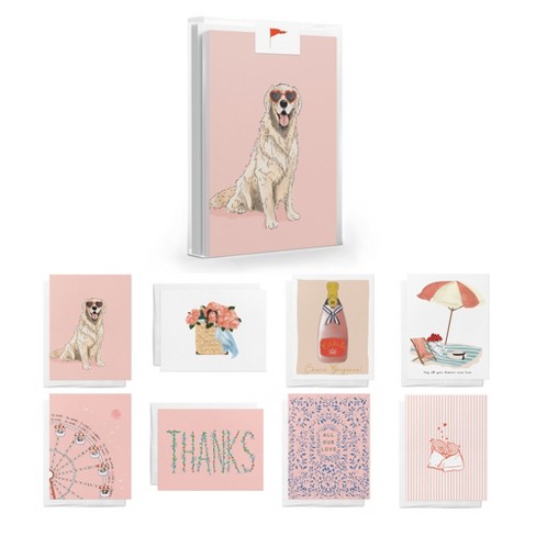 Everyday in Pink Greeting Card Pack Assorted Set (8 ct.) by Ramus & Co - image 1 of 4