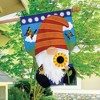 Home Sweet Home Gnome Spring Burlap House Flag 28" x 40" Briarwood Lane - 4 of 4