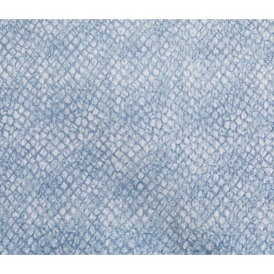 King Size Blue Cotton Reversible Coastal Quilt Set