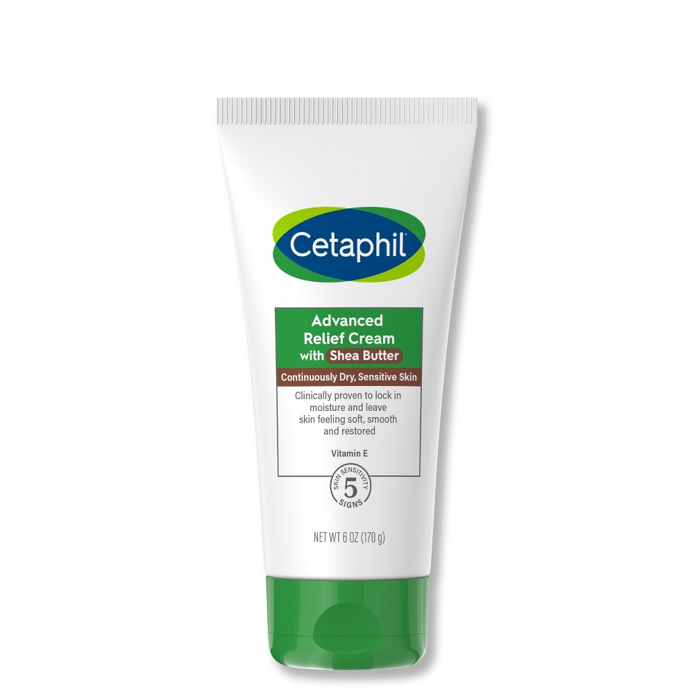 Photos - Cream / Lotion Cetaphil Advance Relief Cream Unscented - 6oz 