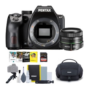 Pentax KF DSLR Camera Body (Black) with Accessory Kit, Software, Memory Card and 35MM Lens - 1 of 4