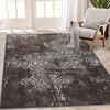 Washable Area Rug, Vintage Distressed Accent Rugs, Non-Slip Indoor Front Door Mat, Low-Pile Stain Resistant Kitchen Rug, Room Decor Carpet - 2 of 4