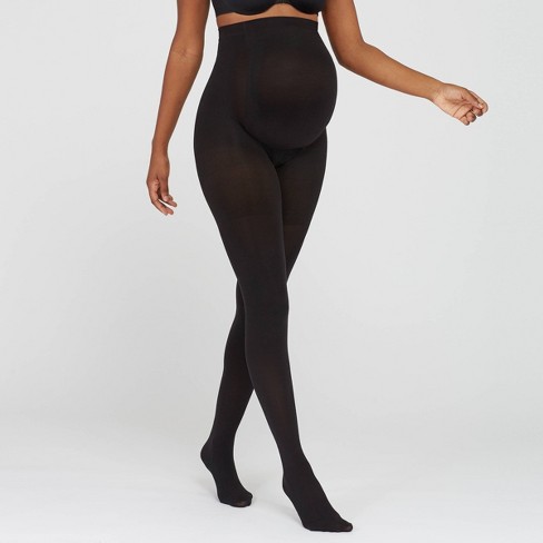 Maternity Tights - Black Opaque Pregnancy Tights – Ingrid+Isabel