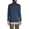 Lands' End Women's Sweater Fleece Quarter Zip Pullover - 2 of 4