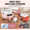 VEVOR Pottery Wheel, 350W Electric Wheel for Pottery with Foot Pedal and LCD Touch Screen,10 inch Pottery Forming Machine, Pink - 4 of 4