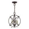 Livex Lighting Aria 3 - Light Chandelier in  Bronze - 2 of 4