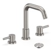 COZONY 8 Inch Widespread Bathroom Sink Faucet, with Double Handles and Drain Stopper - 2 of 4