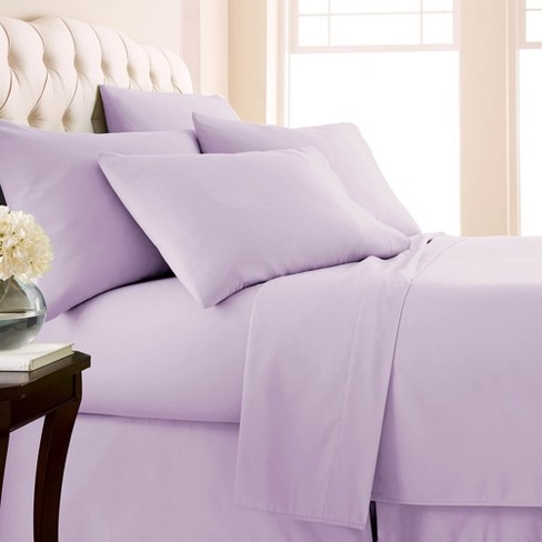 Southshore Fine Living 6-piece Deep Pocket Easy Care Ultra-soft Sheet Set  Lilac Queen : Target