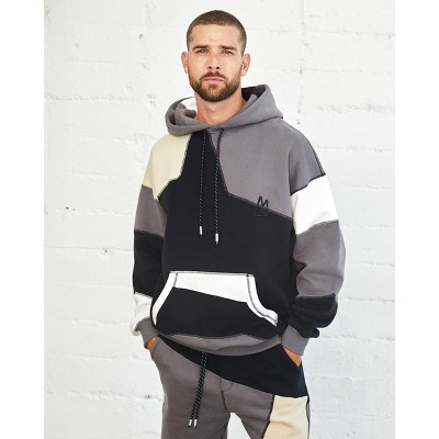 Spruce Fashion Patchwork Watts Oversized Hoodie