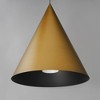 ET2 Lighting Pitch 1 - Light Pendant in  Antique Brass - 2 of 4