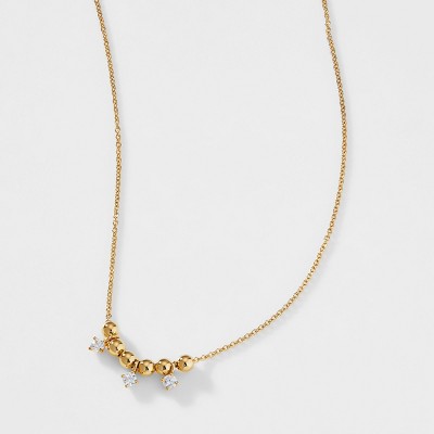 AJOA DOLLY DOT CZ NECKLACE