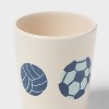 Kids' 7.74oz Sports Bamboo Melamine Tumbler - Pillowfort™ - 3 of 3