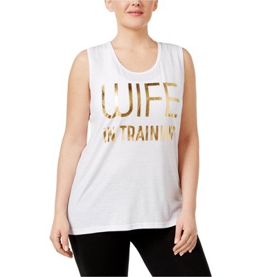 Ideology Womens Wife In Training Tank Top