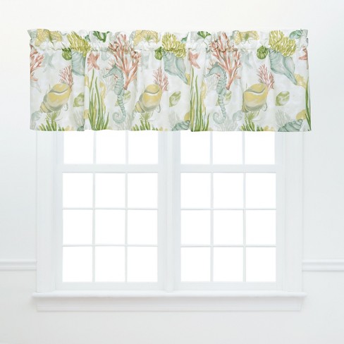 C&F Home Shellwood Sound White Valance Collection - image 1 of 4