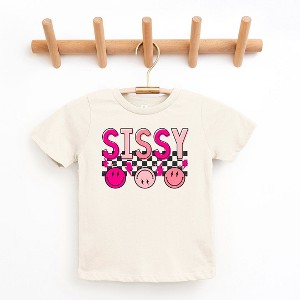 The Juniper Shop Sissy Checkered Toddler Short Sleeve Tee - 1 of 2