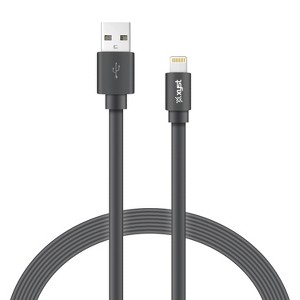 XYST™ Charge and Sync USB to Lightning® Flat Cable, 4 Ft. - 1 of 4