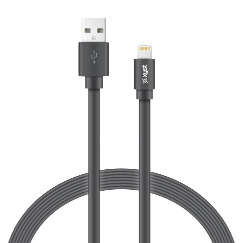 XYST™ Charge and Sync USB to Lightning® Flat Cable, 4 Ft. - image 1 of 4