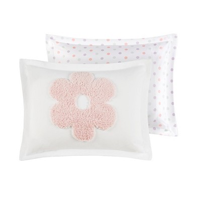 Twin Purple Microfiber Reversible Kids Comforter Set