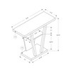Laminate Console Table with 3 Open Shelves, Modern Narrow Accent Table for Entryway, Living Room, Office - 4 of 4
