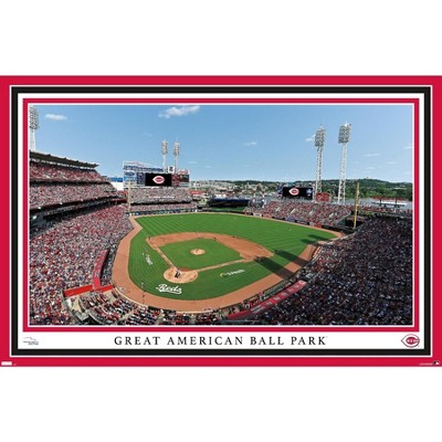 Trends International MLB Cincinnati Reds Team Logo 2022 Poster