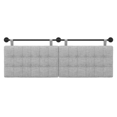 Nathan James King Upholstered Wall Mount Headboard Boucle: Elegant Dorm Room Accessory, Easy to Clean - image 1 of 4