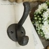 VIP Metal 4 in. Black Double Wall Hook - 4 of 4