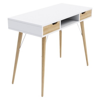 white console table target