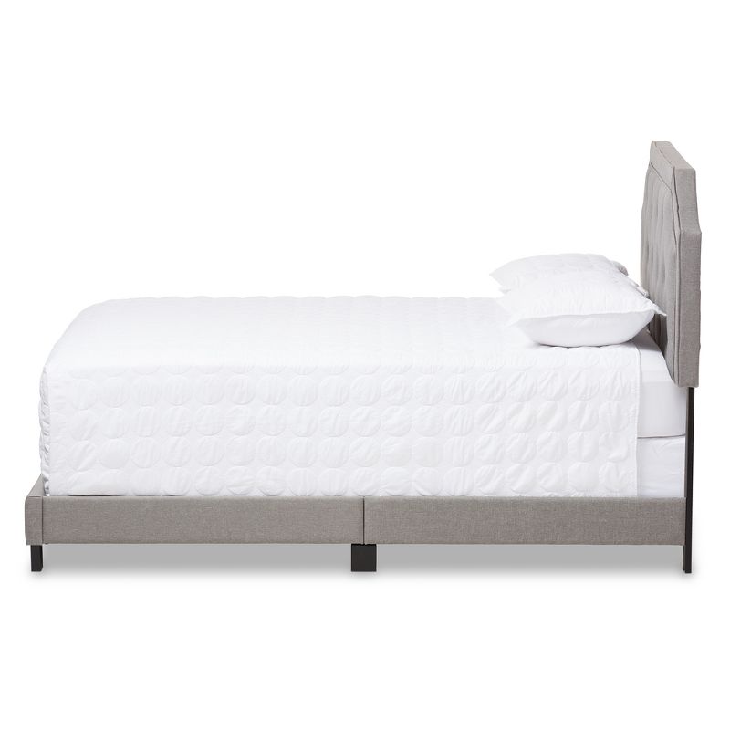Willis Modern and Contemporary Fabric Upholstered Bed - Baxton Studio, 3 of 10