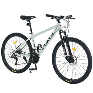 Whisen 27.5” Mountain Bike with 21 Speed, Aluminum Alloy Frame, Front Suspension for Men Women Boys and Girls - 1 of 4