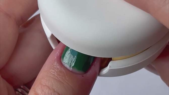 Le Mini Macaron Gel Nail Polish - Emerald Green - 0.29 fl oz, 6 of 7, play video