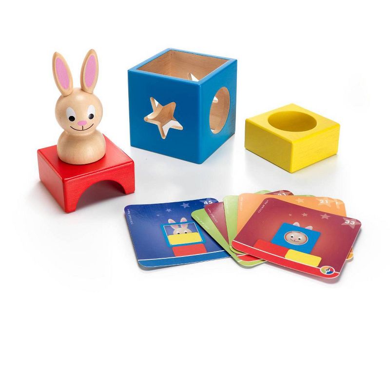 SmartGames Bunny Peek-a-Boo Preschool Game, 3 of 7