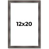PosterPalooza | Shadow Box 1.75" Deep Brown Picture Frame - UV Acrylic, Foam Board Backing, Hanging Hardware - 2 of 4
