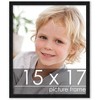 PosterPalooza | Modernist Black Picture Frame - UV Acrylic, Foam Board Backing, Hanging Hardware - 2 of 4