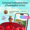 Bird Buddy Smart Solar Pro Hummingbird Feeder with Camera + Extra Base - 2 of 4