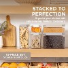 Bentgo 10pc Pantry Airtight Dry Food Storage Container Set - 2 of 4