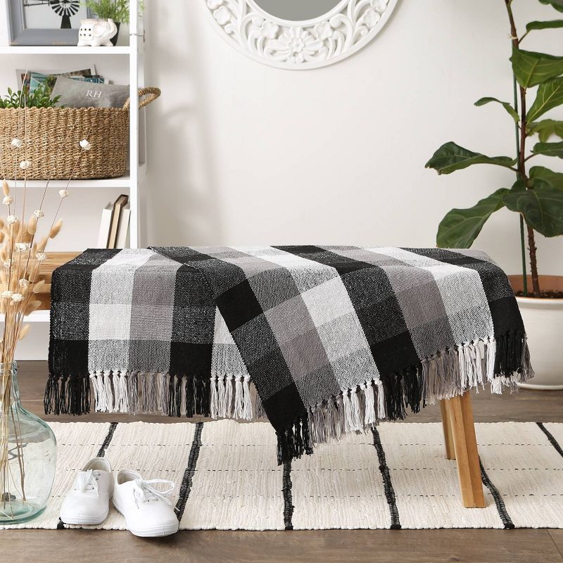 50"x60" Check Throw Blanket - Design Imports, 5 of 6