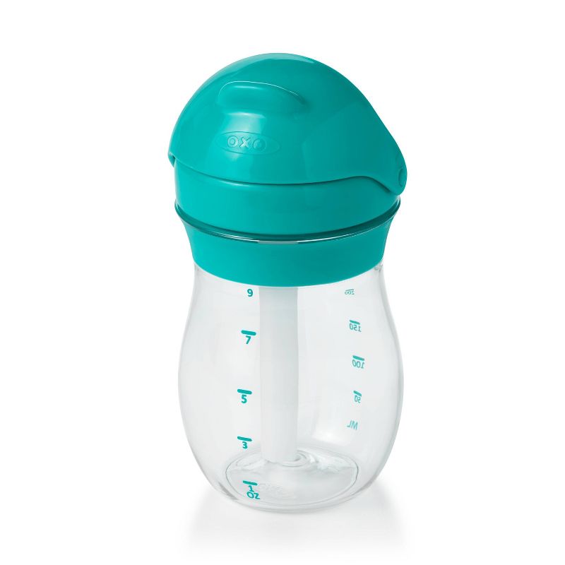 OXO Tot Transitions Straw Cup - 9oz - Teal, 2 of 8