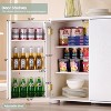 Kitchen Buffet Sideboard Cabinet with 4 Doors and Shelves, Modern Large Sideboard Buffet Storage Cabinet, 66" Coffee Bar Storage Cabinet - 4 of 4