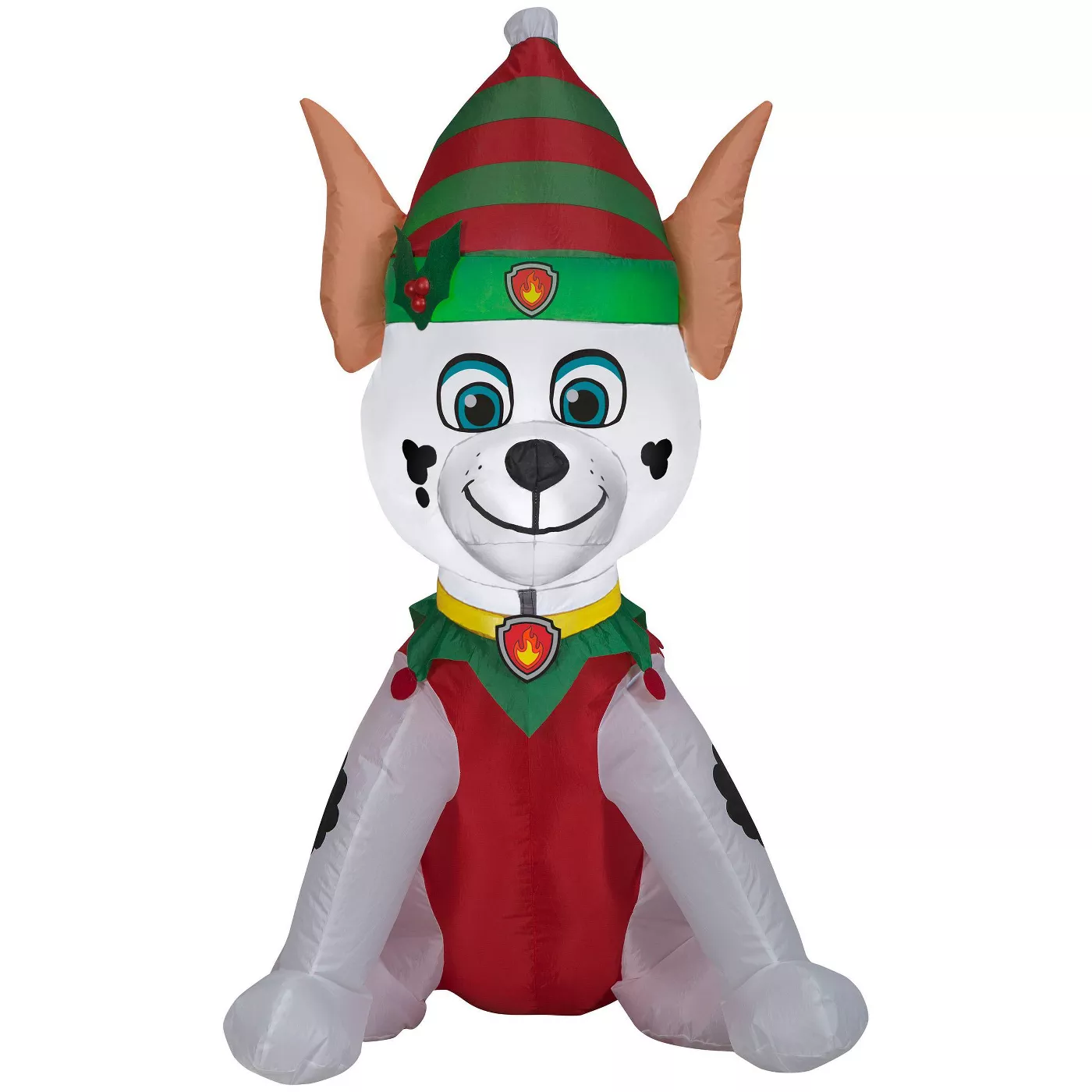 3.5ft PAW Patrol Marshall in Elf Outfit Inflatable Christmas Decoration