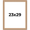 PosterPalooza | Weathered Yellow Picture Frame - UV Acrylic, Foam Board Backing, Hanging Hardware - 2 of 4