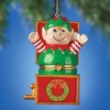 Collections Etc Charming Jack-In-The-Box Trinket Christmas Ornament - 2 of 2