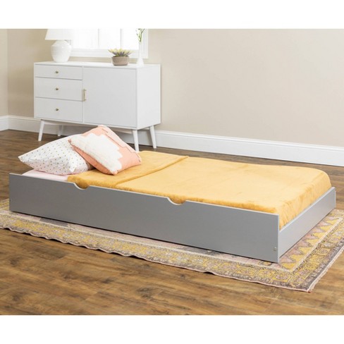 Twin Solid Wood Roll Out Trundle Bed - Saracina Home - image 1 of 4