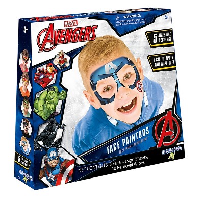 Playmonster Face Paintoos Marvel Avengers Pre-K+ Pack of 5 (SME3703) 