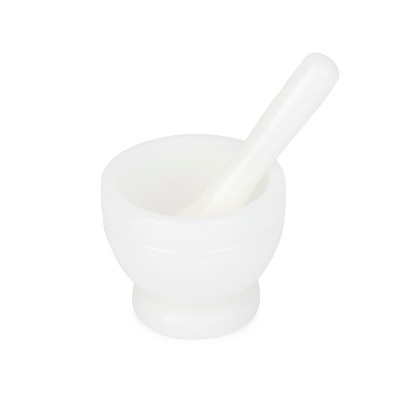 Mortar & Pestle – Durable Grinding Bowl and Pestle. Plastic, Durable Finish Design