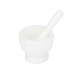 Mortar & Pestle – Durable Grinding Bowl and Pestle. Plastic, Durable Finish Design - 1 of 4