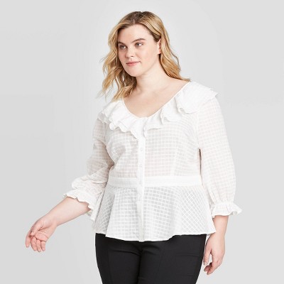 target women's plus size blouses