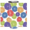 Elanze Designs Colorful Citrus Slices Green Purple 20 ounce Stainless Steel Travel Tumbler - 2 of 4