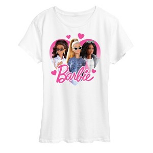 Women's - Barbie - Valentine's Day Short Sleeve Graphic T-Shirt - 1 of 4