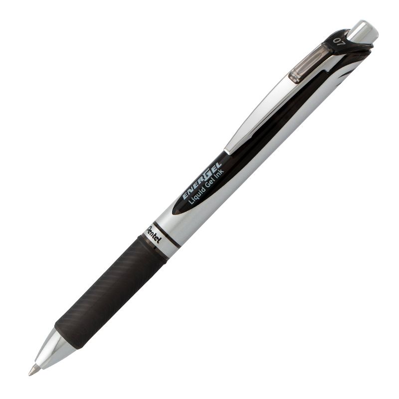 Pentel EnerGel 3pk Gel Pen Black ink with +1 refill, 5 of 7