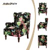 Theodor Armchair with Spindle Legs for Living Room and Bedroom Club Chair | ARTFUL LIVING DESIGN - 2 of 4